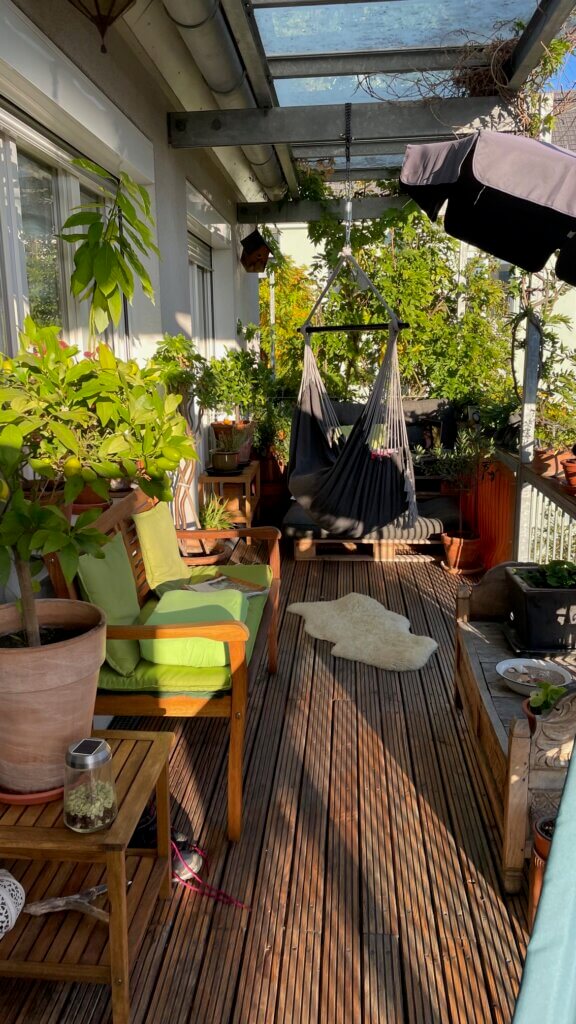 Berufstätigen-WG 2er-WG Zimmer Wohngemeinschaft München Thalkirchen Flaucher Terrasse