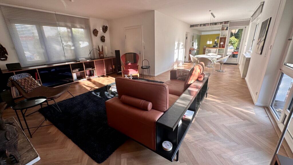 Berufstätigen-WG 3er-WG Wohngemeinschaft Frankfurt am Main Campus Westend Wohnzimmer