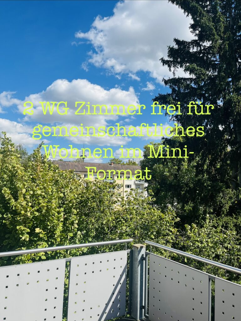 Berufstätigen-WG 3er-WG Wohngemeinschaft Frankfurt am Main Hausen